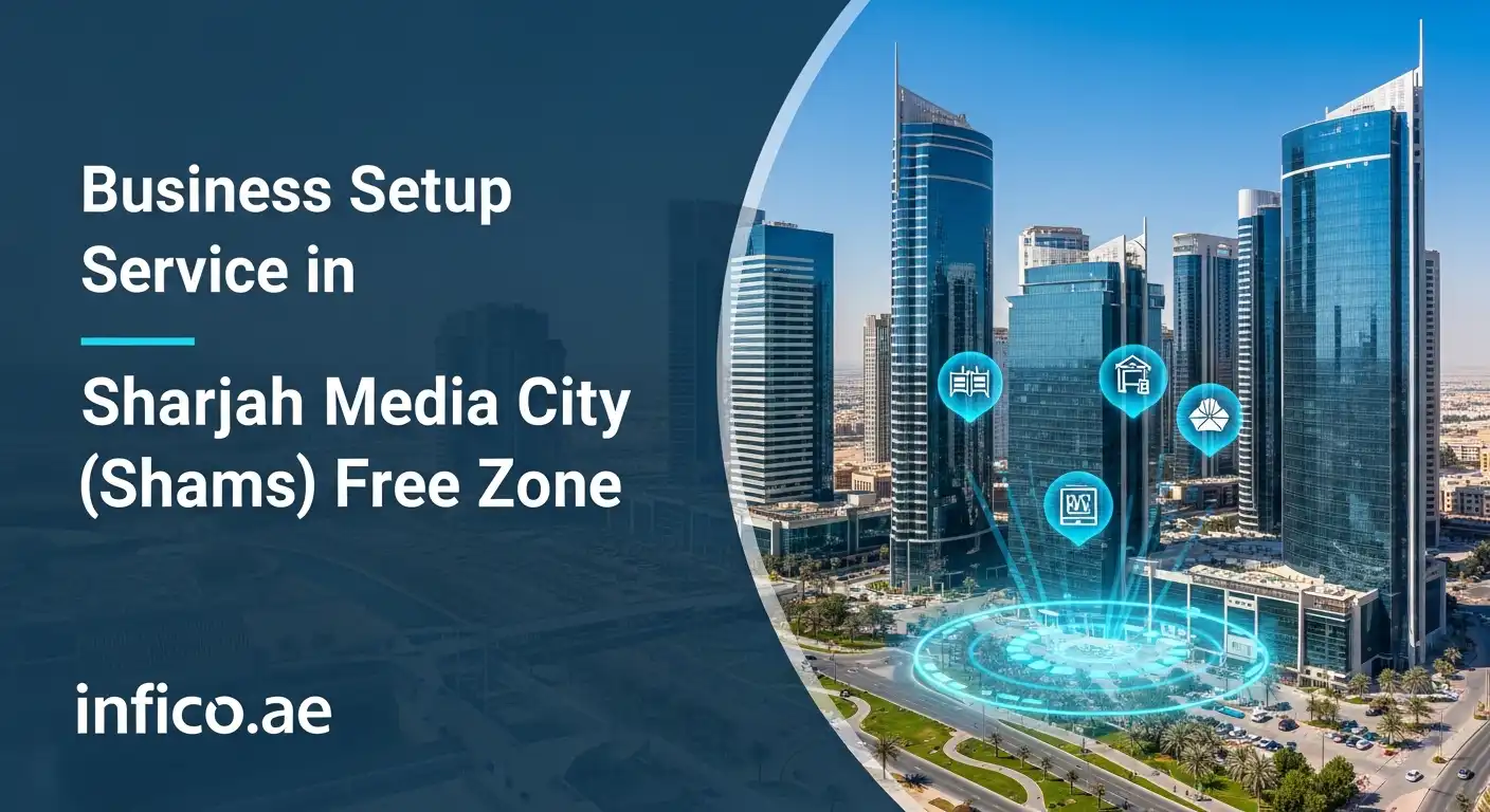 Business Setup Service in Sharjah media city (Shams) Free zone