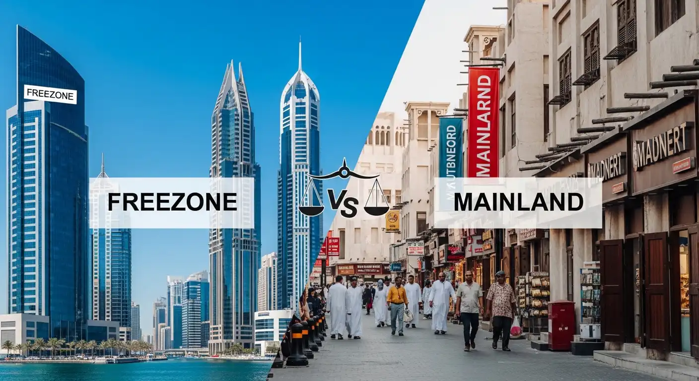 Freezone vs Mainland Dubai