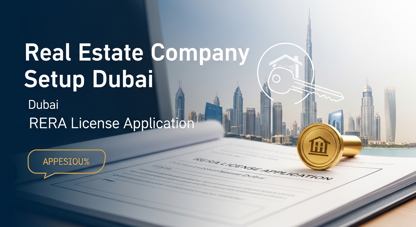 Real Estate Company Setup Dubai, RERA License Dubai