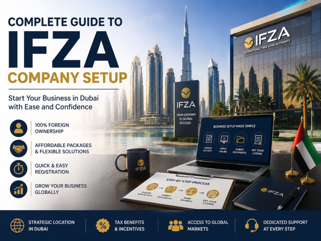 Guide to Set Up a Company in IFZA Dubai