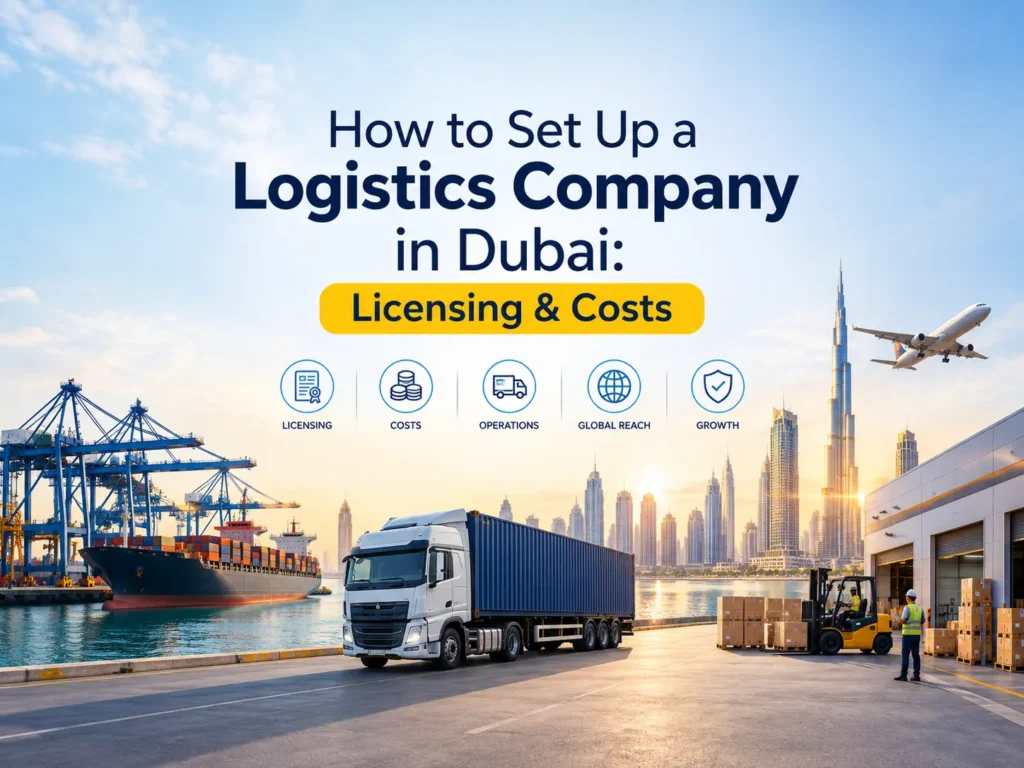 Set up a logistics company in Dubai