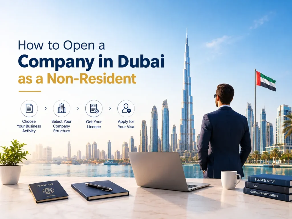 Open a company in Dubai as a non-resident